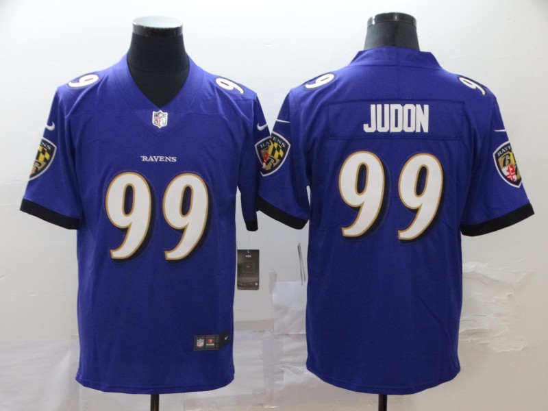 Men's Baltimore Ravens Matthew Judon #99 Purple Jersey